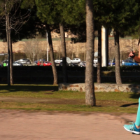 Fit babe Alicia Poz gets fucked while out jogging