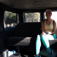 Fit babe Alicia Poz gets fucked while out jogging