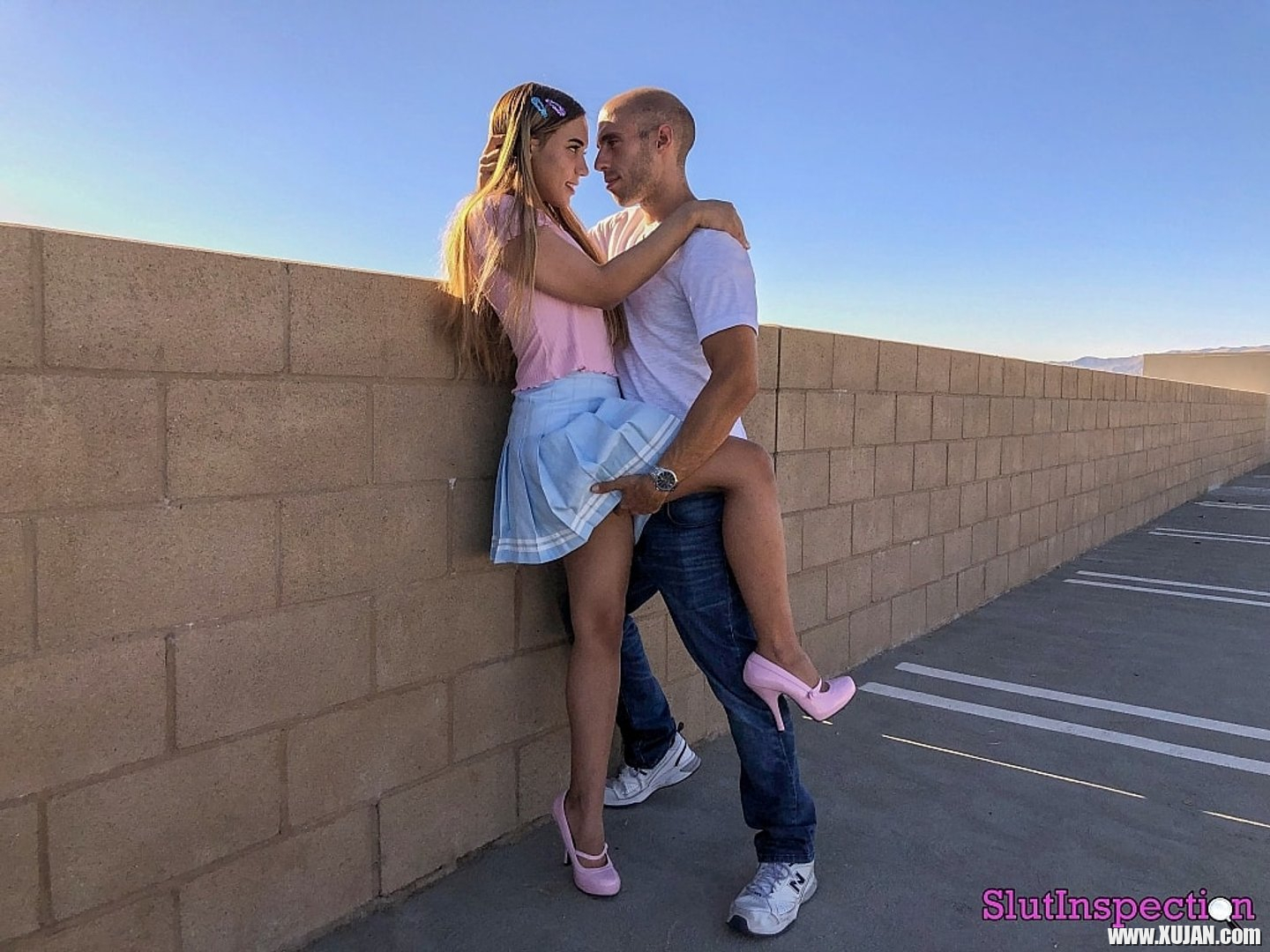Young latina Alita Lee shows off panties upskirt - Photo #3218231