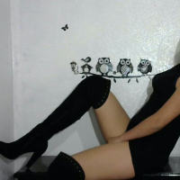 Hot Latina babe Sofia Gomez poses in black boots with kitty ears