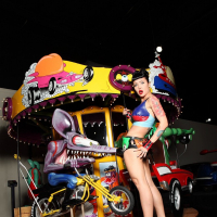 Masuimi Max flaunting her hot Butt at a Carnival