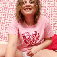 Cute teen babe Lil Candy gets wet on Valentines Day