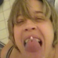 MILF BBW Shooting Star gets a very sticky and messy load of cum on her face