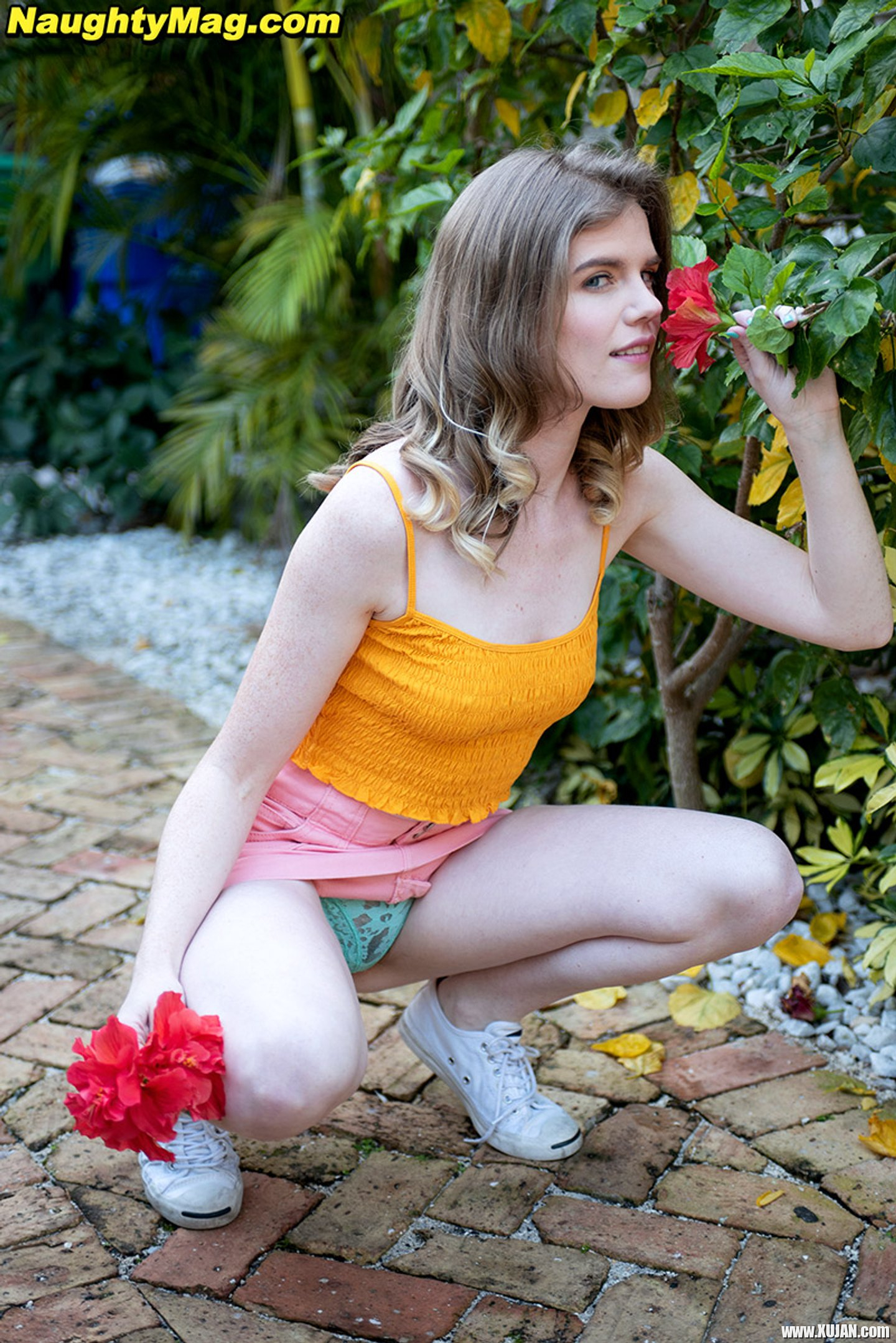 Sultry teen Nikki Sweet reveals her tiny boobs - Photo #3240410