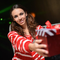 Tiffany Tyler gives you her big Tits for Christmas