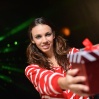Tiffany Tyler gives you her big Tits for Christmas