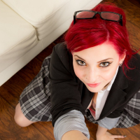 Erotic Babe Amber Ivy POV sucking and fucking
