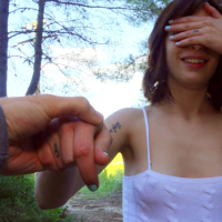 Filthy girl Silvia Soprano gets analyzed outdoors