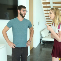 Shameless young Chloe Scott just cant get enough of cock in snatch