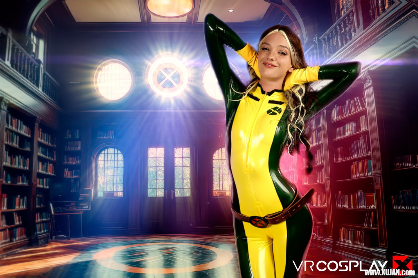 Kenna James cosplaying as girl from the Xmen and riding a hard dick - Photo #3270992