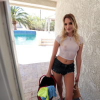 Blonde Kenna James loves to ride a meaty boner