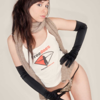 Ariel Rebel stripping off her sexy FreeOnes gear