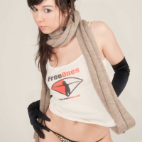 Ariel Rebel stripping off her sexy FreeOnes gear