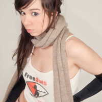Ariel Rebel stripping off her sexy FreeOnes gear