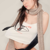 Ariel Rebel stripping off her sexy FreeOnes gear