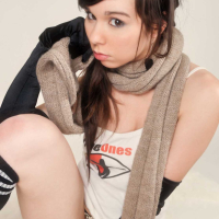 Ariel Rebel stripping off her sexy FreeOnes gear