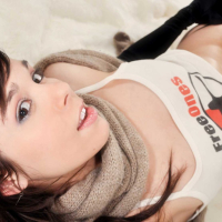 Ariel Rebel stripping off her sexy FreeOnes gear
