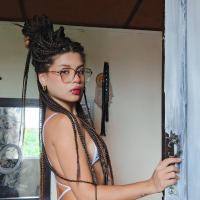Tattooed Lilith Baph with natural tits posing naked for Watch 4 Beauty