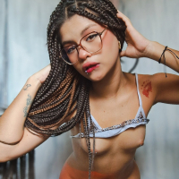 Tattooed Lilith Baph with natural tits posing naked for Watch 4 Beauty