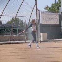 Sexy Babe Candice Ferguson scores a Home Run