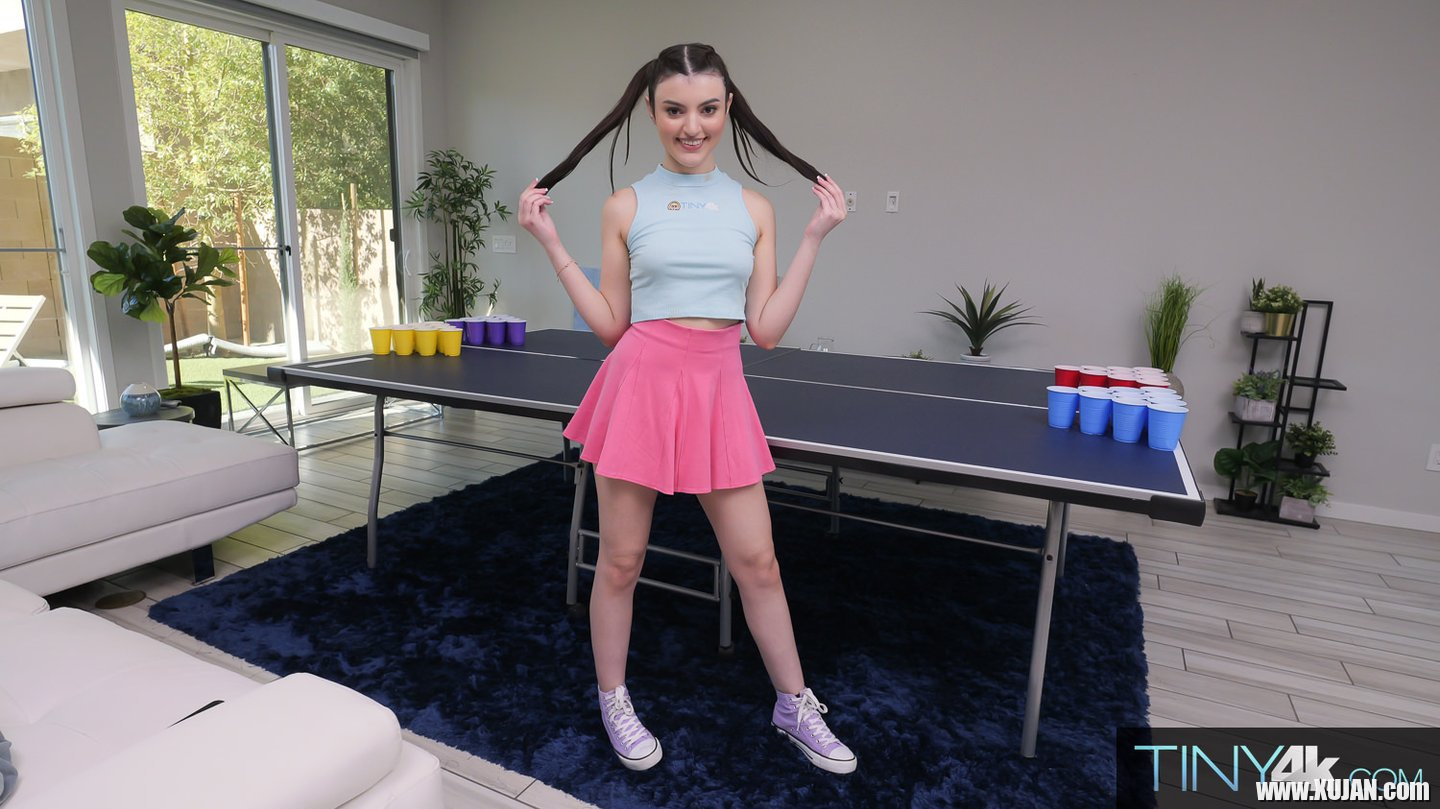 Table Tennis leads to hardcore fucking with natural tits Julia James - Photo #3280227