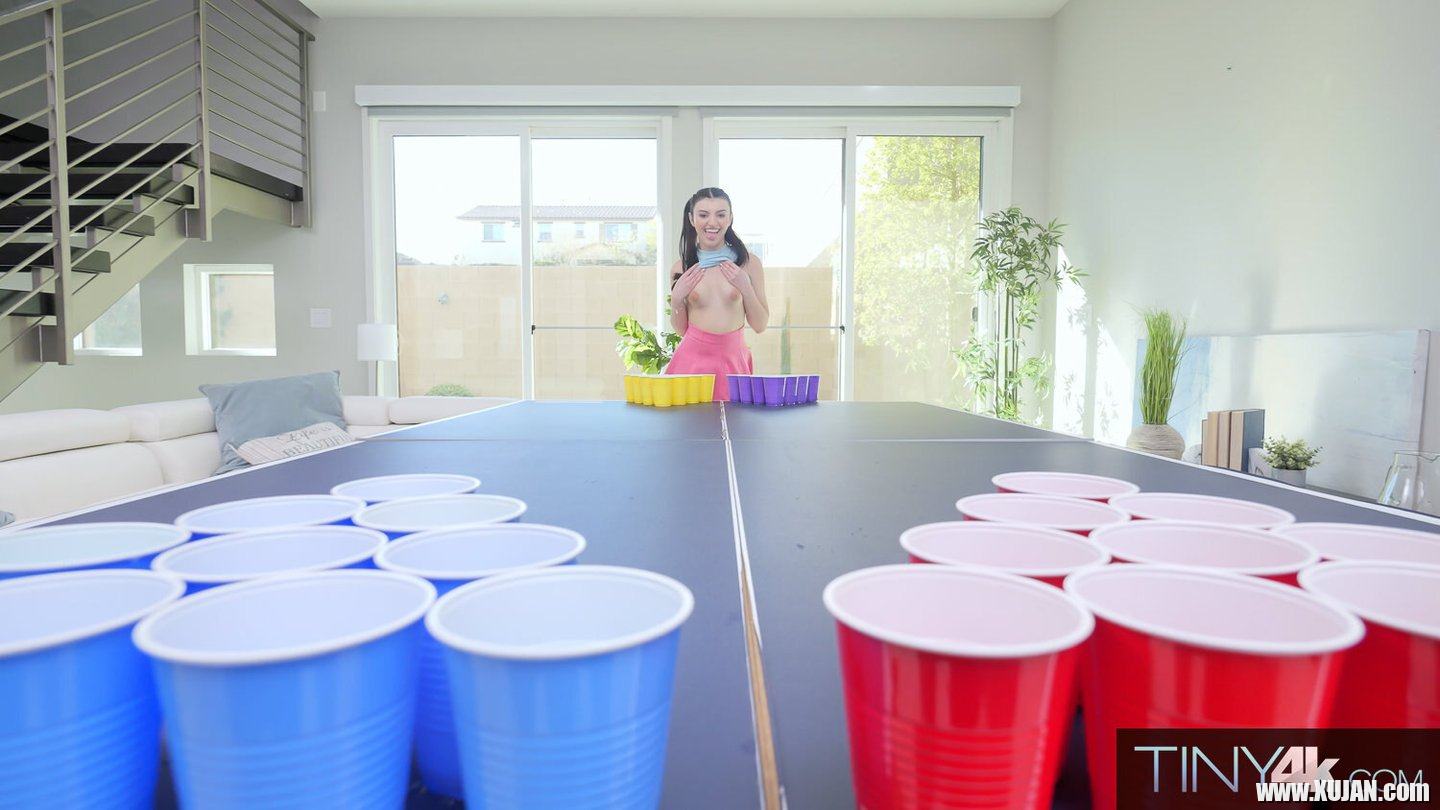 Table Tennis leads to hardcore fucking with natural tits Julia James - Photo #3280228