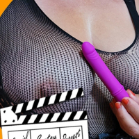 Horny Nikki Holland shows off her collection of sex toys