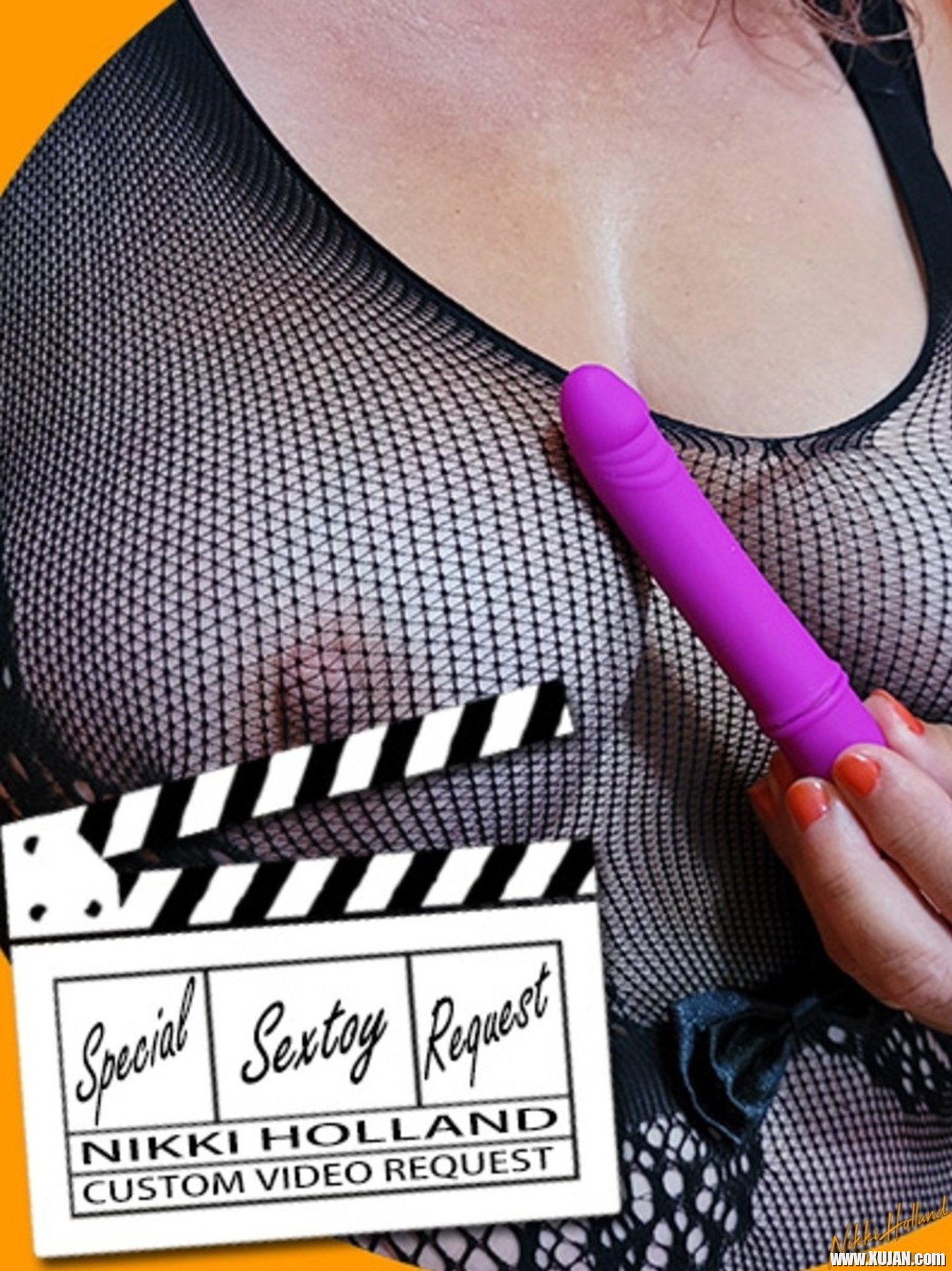 Horny Nikki Holland shows off her collection of sex toys - Photo #3286925