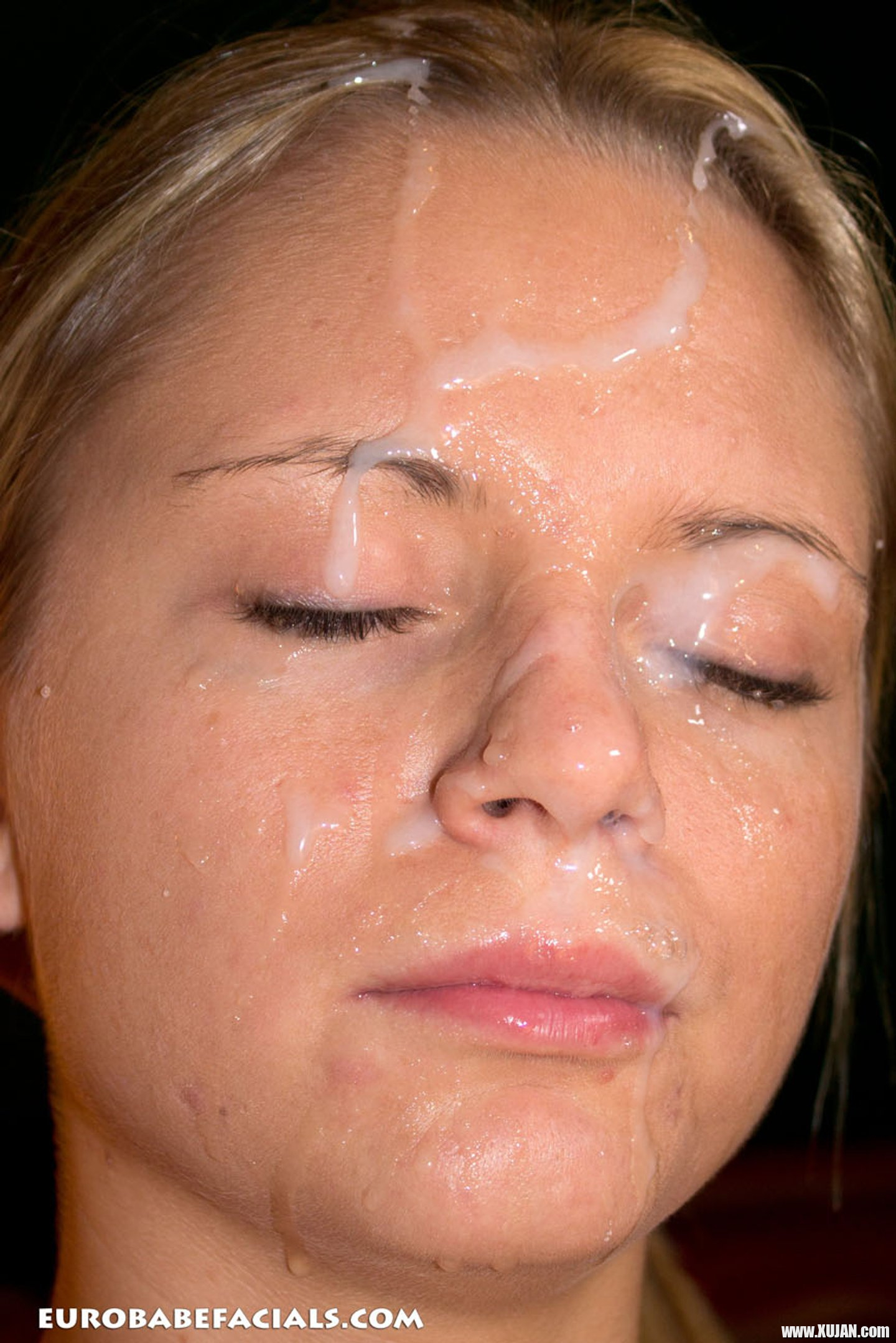 Euro Babe Vanda Lust gets her pretty Face glazed - Photo #3287417