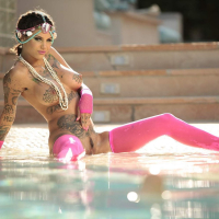 Bonnie Rotten having Anal Sex by the Swimming Pool