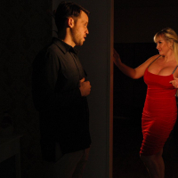 Curvy milf Jarushka Ross gets banged the hard way and jizzed in the bedroom