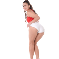 Brunette chick Milan Cheek pleasures her pussy with a dildo for iStripper
