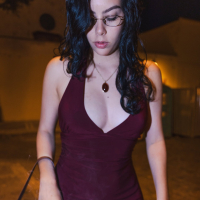 Lucky guy takes pics of his date Sally Hunter doing naked teases in public