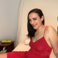 Cute babe Clara Dee enjoys masturbating and toying her ass and pussy