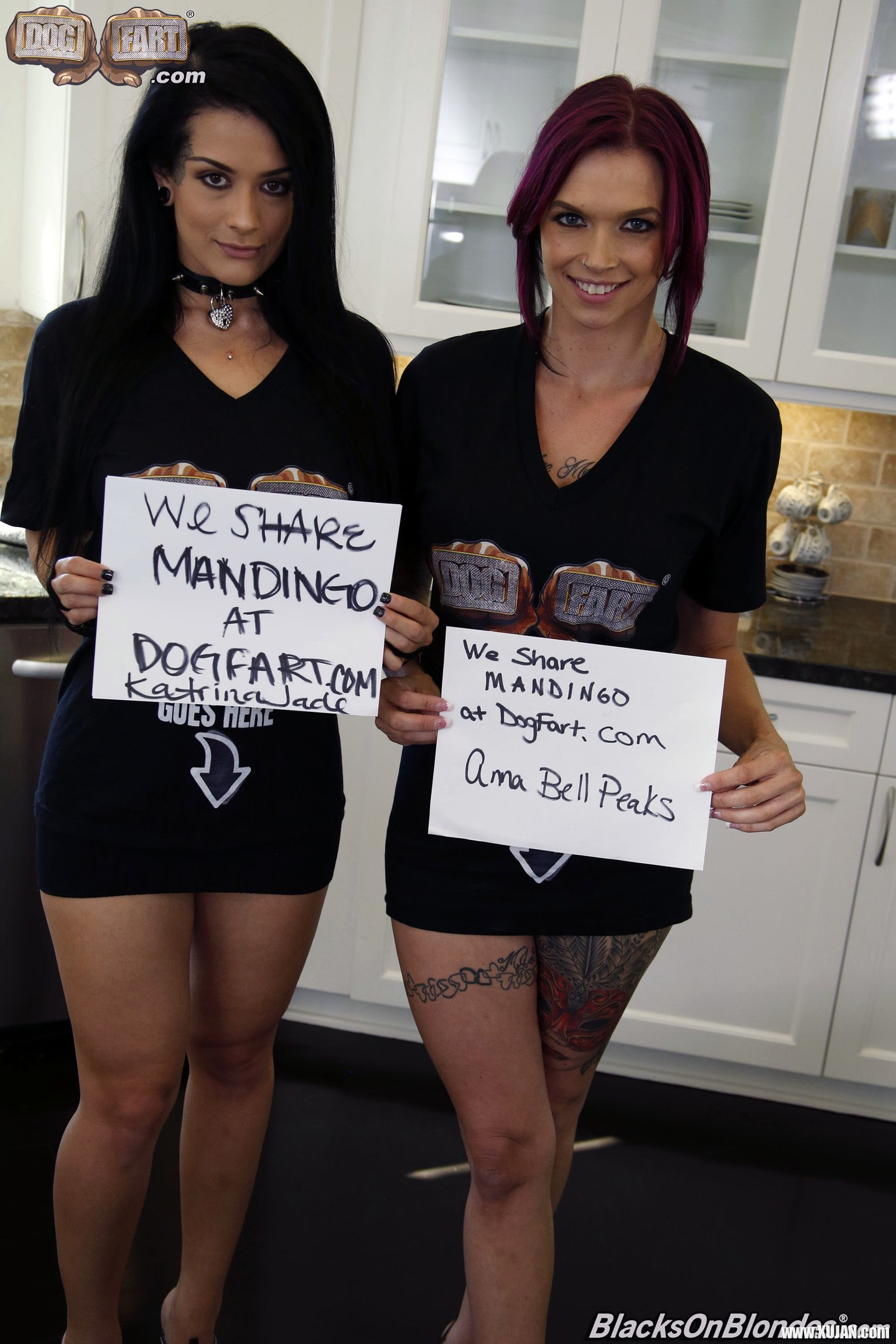 Katrina Jade and Anna Bell Peaks share a Mandingo - Photo #3305630