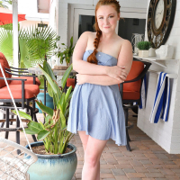 Yaya Gingersnatch loves lifting her skirt to reveal she has no panties