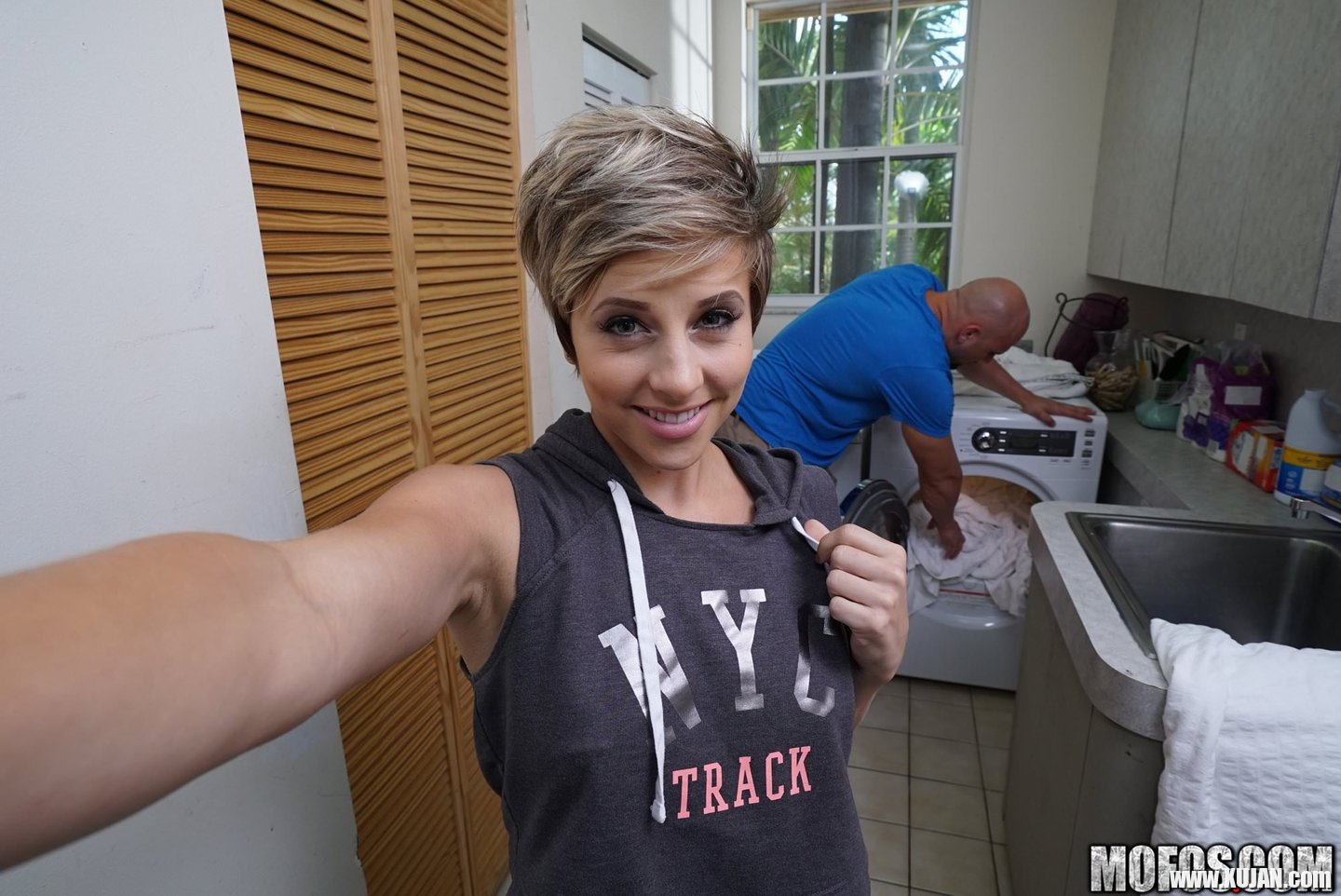 Sexy Makenna Blue slammed in the Laundry Room - Photo #3310975
