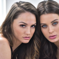 Amazing Tori Black gets licked by Lana Rhoades