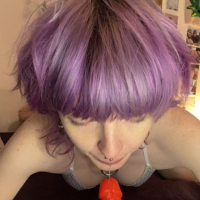 Rainbow dildo minet