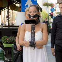 Dolly Diore paraded in Public before Gang fucking