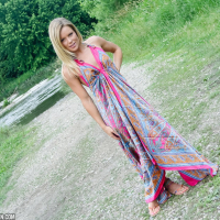 Meet Madden takes off her Hippy Dress by a Lake