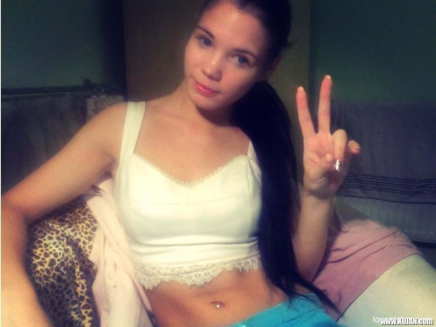 Sexy chick Lovenia Lux teasing with her amazing body - Photo #3330283