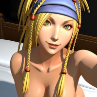 Rikku n merk matneri vra matov pttetsnum ev tsatkum e Final Fantasy X2 y