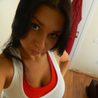 Busty Babe Aubrey Paige showing off her big Boobs