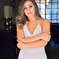 Harper Maddoxx stretching her butt hole with a kinky sex device