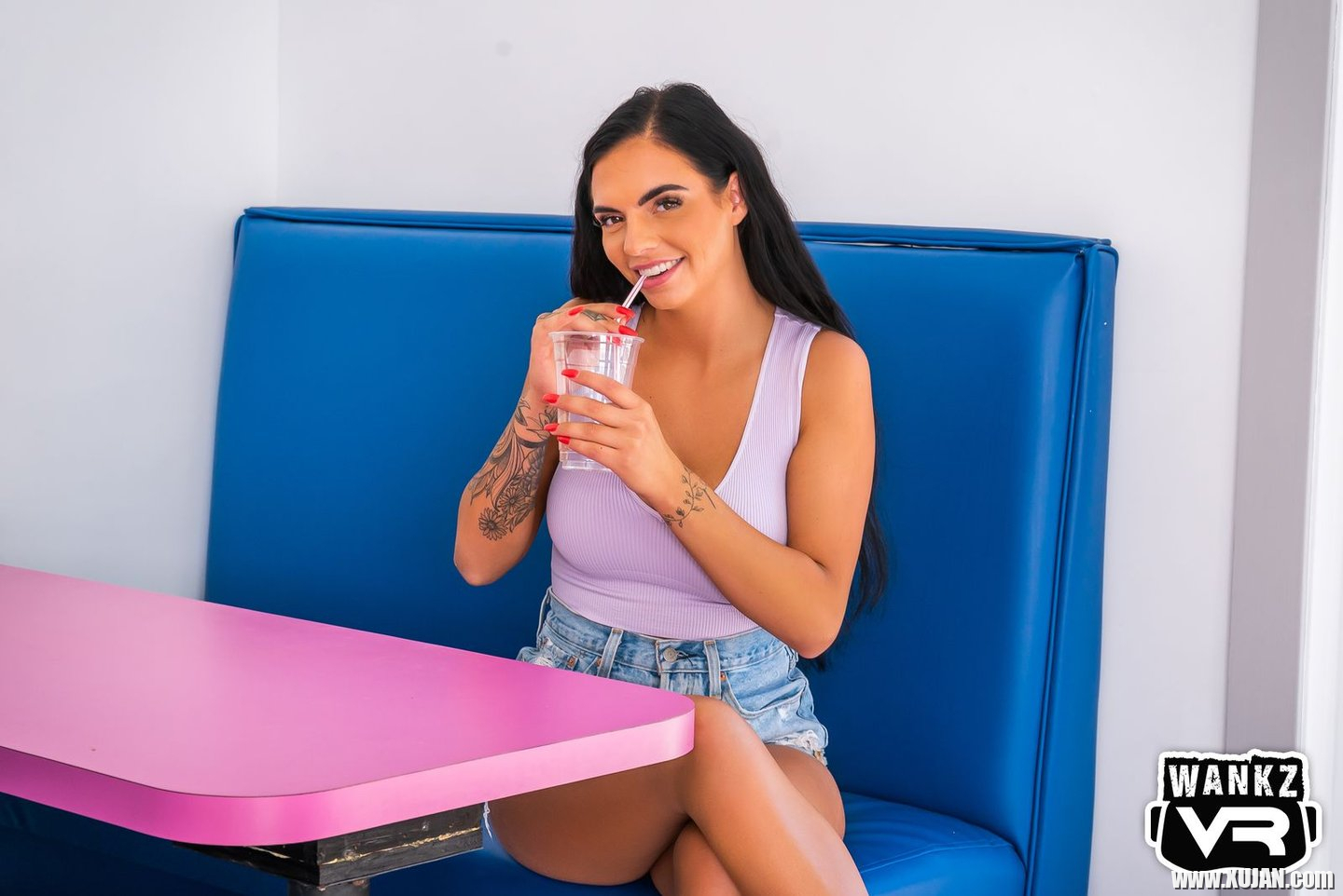Adorable brunette lady Desiree Nevada sucks and fucks like crazy - Photo #3336840