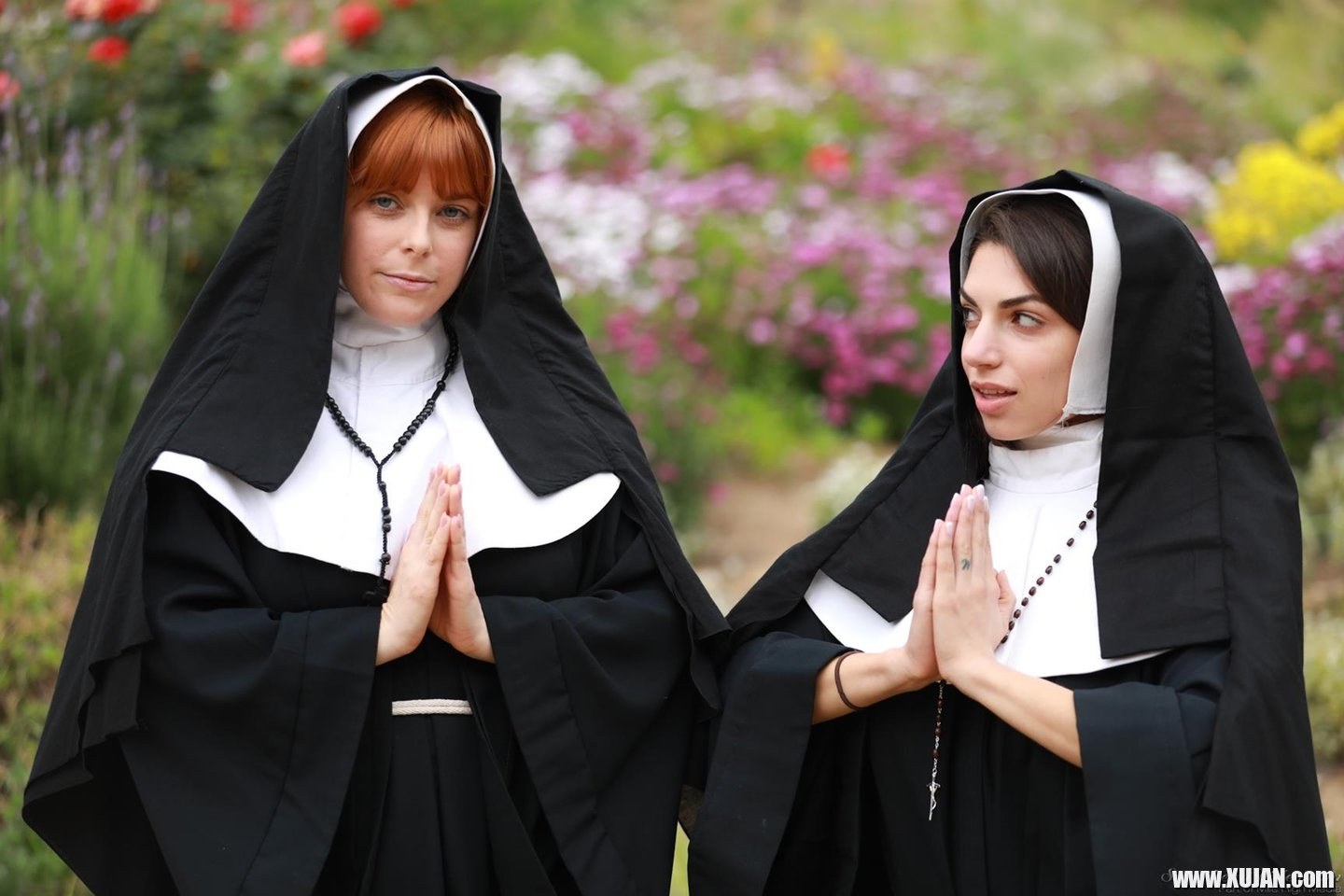Kinky Penny Pax has lesbian Sex with another Nun - Photo #3341347