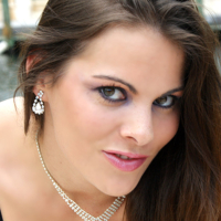 Heather Silk showing her Pink Pussy Outdoors
