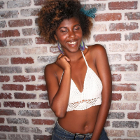 Stunning ebony Girl Daizy Cooper shows her Bod