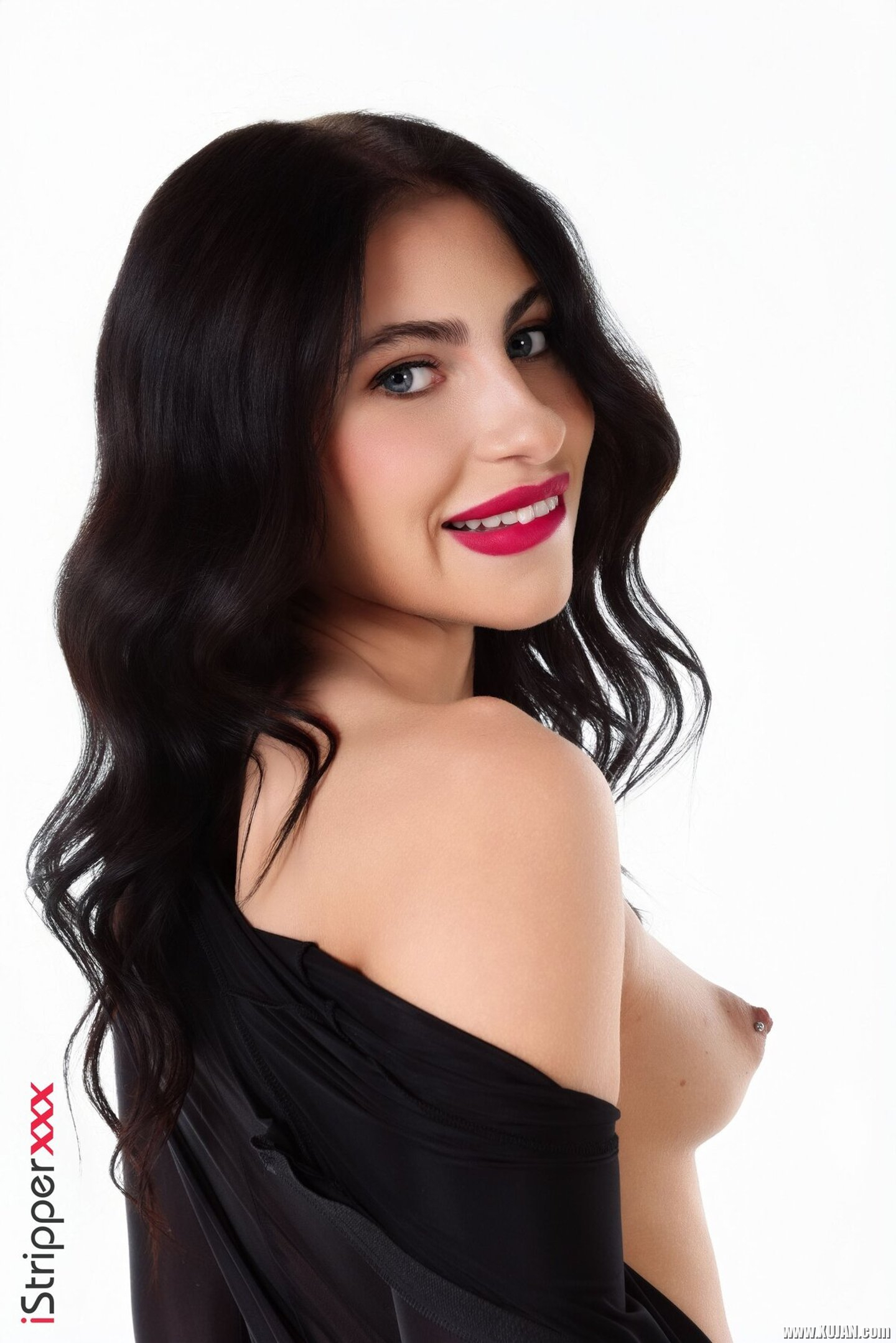 Adorable Lilly Bella rips her clothes and shows her wet pussy - Photo #3348165